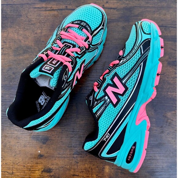 New Balance 740 Cyber Jade U740EG2 Green Pink Running Shoes Men 4.5 main image 7